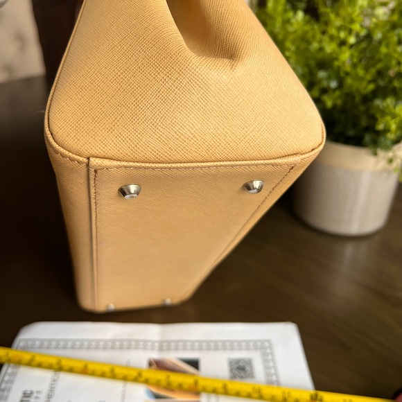 Burberry Leather Tan Satchel Bag - Picture 13 of 15